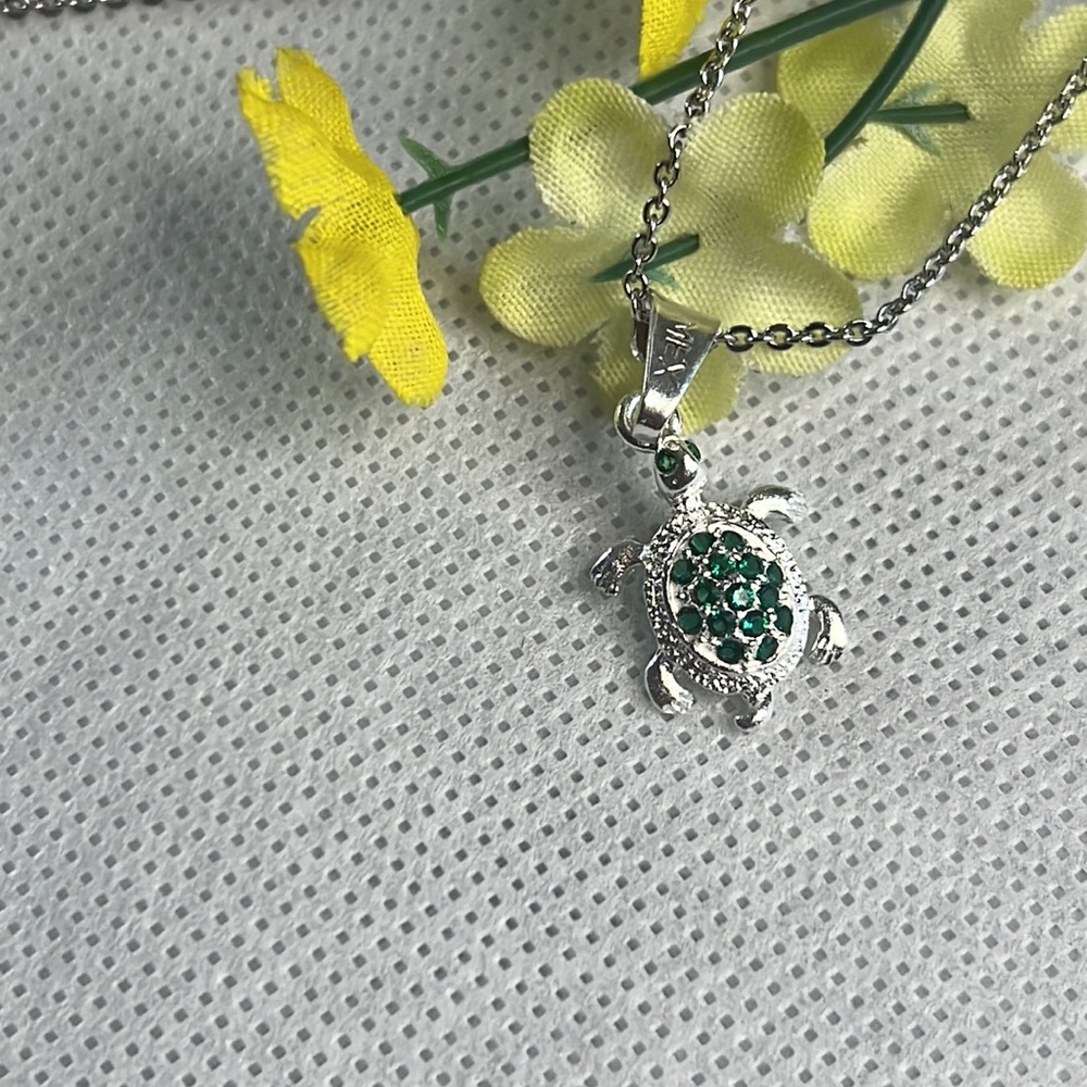 I Said Of A Turtle ..Silver 925